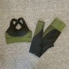 Sleeveless Green Set, 2 Pcs