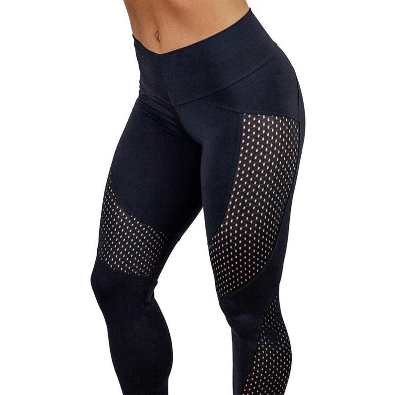 Elastic High Waist Women's Sport Leggings