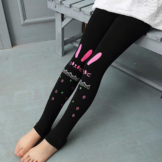 Elastic Cute Bunny Leggings